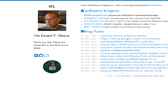 Desktop Screenshot of grant-olson.net